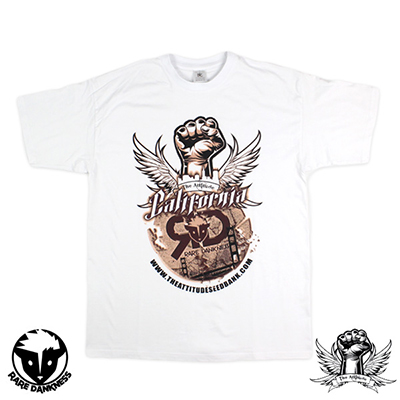 The Attitude Seedbank ASB x RD California T Shirt White
